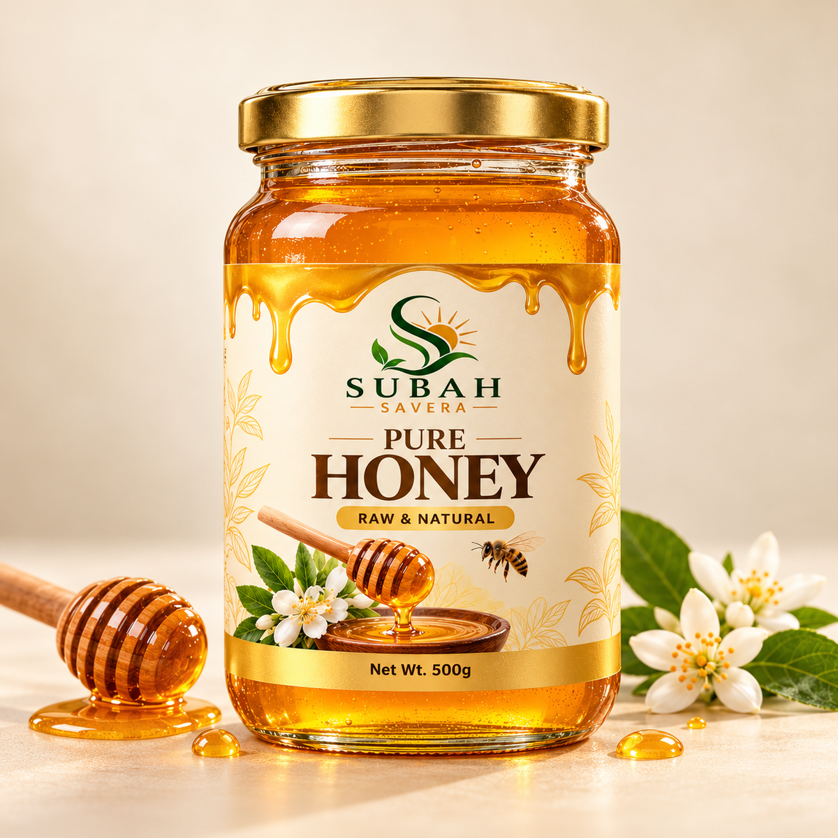 Subah Savera Pure Honey – Raw & Natural Honey